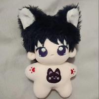 10cm Mini Genshin Impact Wanderer Kabukimono Balladeer Scaramouche sombrero Guy Idol muñeca de algodón muñecos de estrella de peluche figura de juguete - details 1