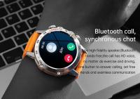 Reloj inteligente para hombres con llamada y asistente de voz, con monitor de frecuencia cardíaca, sueño, oxímetro, pulsera de p - details 9