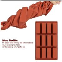 Moldes de Silicona Rectangulares Ideal para Dulces, Postres, Mousse, Trufa de Chocolate - details 1