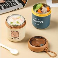 Vajilla portátil de acero inoxidable para microondas, taza de yogur, fiambrera, frascos de vacío, tazas de sopa, taza de desayuno - details 3