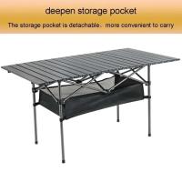 Mesa de picnic para camping, mesa plegable ligera y portátil para caravanas - details 5