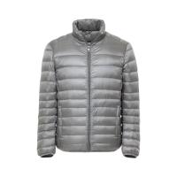 Chaqueta de plumón ultraligera para hombre, cortavientos de plumas, abrigo cálido portátil ligero, 5XL, 6XL - details 6