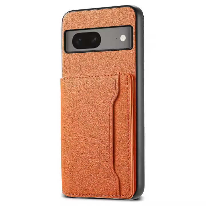 Para Google Pixel 7 5G Kickstand Funda de cuero PC + TPU Funda híbrida para teléfono con ranuras para tarjetas - 1