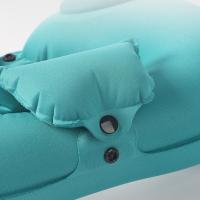 Almohada de viaje inflable en forma de U, prensa de mano suave para inflar la almohada, almohadilla portátil para reposacabezas para ahorrar espacio, turista - details 11