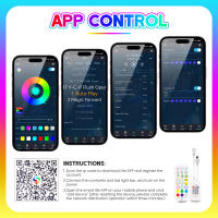 GAHADA Tela LED RGB IC Moderna Control Remoto de 24 Botones Impermeable Color de Sueño Addressable - details 11