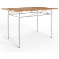 Conjunto Mesa y 4 sillas Paul Muebles de Cocina Comedor Haya Mesa MDF Resistente 110x70cm - details 3