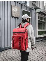 Mochila de viaje multifuncional, ligera, de gran capacidad, Unisex, con estampado de letras, impermeable, bolso escolar para deportes al aire libre - details 20