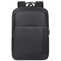 Mochila De Negocios impermeable para hombre, morral de viaje para ordenador portátil con puerto de carga USB, gran capacidad, 15,6 pulgadas - details 0