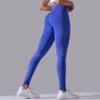 Pantalones de yoga para mujer, pantalones deportivos transpirables de cintura alta, ropa de gimnasio para levantamiento de glúteos, entrenamiento - details 4
