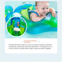 Flotador hinchable (con toldo) antivuelco para bebés de 3 a 36 meses - details 5