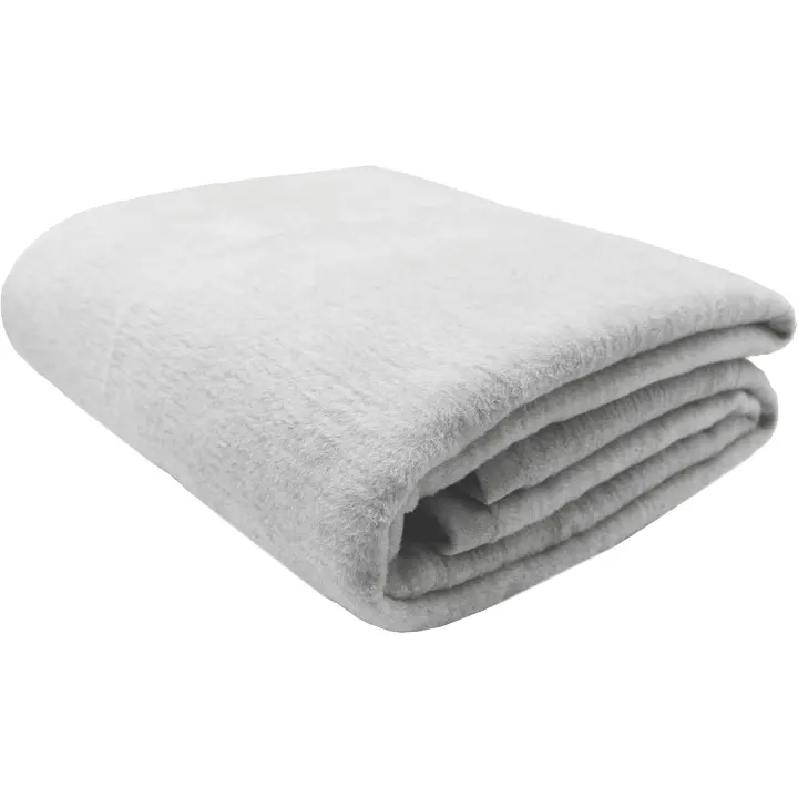 ZOLLNER Manta Grande para Cama y sofá, 150x200 cm, 60% algodón, Naranja - 1