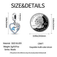 Pulsera Original Fit 3mm Serie Fantasía para Mujeres de Plata Esterlina S925 Joyería DIY con Cuentas Regalo de Cumpleaños Nuevo en - details 46
