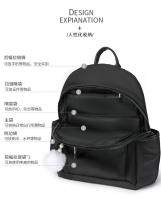Mochila de viaje, mochila de tela Oxford para mujer, nuevo viaje para mujer, versión coreana, de moda, ligera, simple, de gran capacidad - details 12