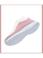 Zapatos para caminar para mujer, zapatillas de calcetín a la moda, mocasines cómodos y transpirables, zapatos informales antideslizantes - details 11