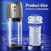 Leten Rends-masturbador eléctrico automático para hombres, juguetes para hombres, taza de masturbación, Vagina Real para adultos, Coño de bolsillo, sexo - details 13