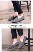 2021 China Compras en línea Moda Marca italiana Zapatos de cuero casuales de lujo para hombres - details 3