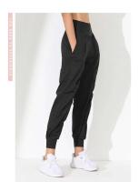 Pantalones de Yoga para Mujer de Secado Rápido Suelto, Cansado, Plisado, Bolsillos, Para Correr, Capris, Pantalones Deportivos - details 14