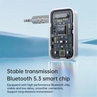Adaptador receptor y transmisor Bluetooth 5,3, Audio inalámbrico para música de coche, auriculares, altavoz, Jack de 3,5mm, AUX - details 1