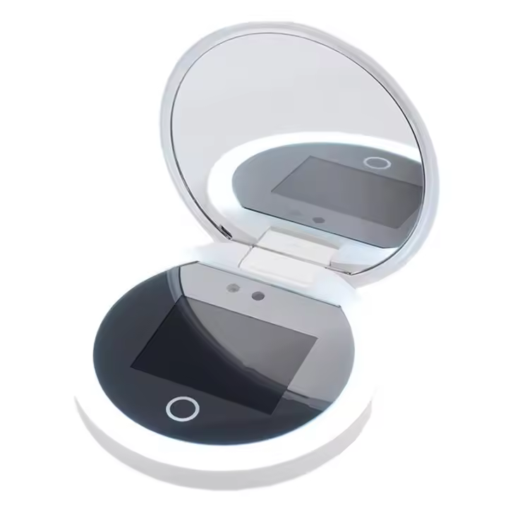 Reflejo de Maquillaje Inteligente UV Escalilla Portátil Recargable con LED - 1