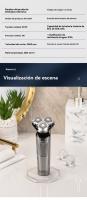 Afeitadora Eléctrica Inteligente LED 2025 Automática, Recargable, Cabeza Flotante, Todo el Cuerpo, Lavado de Agua - details 3