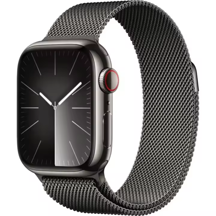 Apple Watch Series 9 GPS 41 mm CA Acero inoxidable ESE Anillo gris - 1