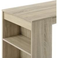 Elegante Mesa de Bar de Bistro 110 x 50 x 103cm Barra de Cocina Alta con 3 Estantes - details 16