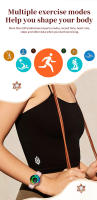 Reloj mujer inteligente Bluetooth llamada Captura de video en HD Fitness exterior deporte podómetro reloj - details 10