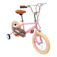 Bicicleta para niños de 14 pulgadas, adecuada para niños y niñas, con ruedas de entrenamiento de colores, niños de más de 3 a 4 años - details 2