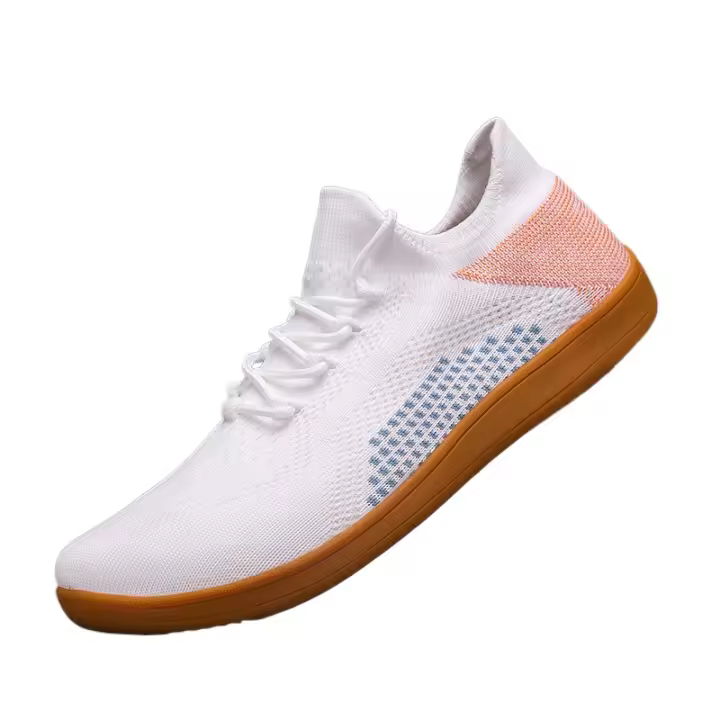 Nuevo Modelo 2025 Zapatos Descalzos De Malla Para Hombre, Zapatillas Informales Transpirables Con Suela Caída Cero, Zapatos Informales De Ancho Para Hombre De Talla Grande 39-47 - 1