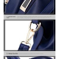 Bolsos de cuero PU cruzados para Mujer, bolsos casuales, Bolso de hombre con ASA superior, bolsos Grandes de diseño, calidad de lujo, Nuevo - details 21