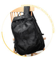 Mochila resistente al desgaste para viajeros, mochila informal de tela Oxford, mochila curva impermeable neutra para estudiantes de secundaria - details 21
