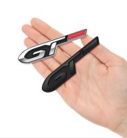 Styg 3D Metal cromado aleación de Zinc insignia de coche cuerpo guardabarros emblema adhesivo para Peugeot GT RCZ 308 508 3008 5008 - details 3