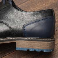 Zapatos casuales de negocios tendencia retro zapatos de cuero de gran tamaño - details 76