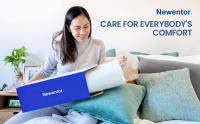 Newentor-almohada ergonómica de espuma viscoelástica, almohada de soporte para el cuello con cuatro alturas ajustables, almohada antirronquidos - details 0