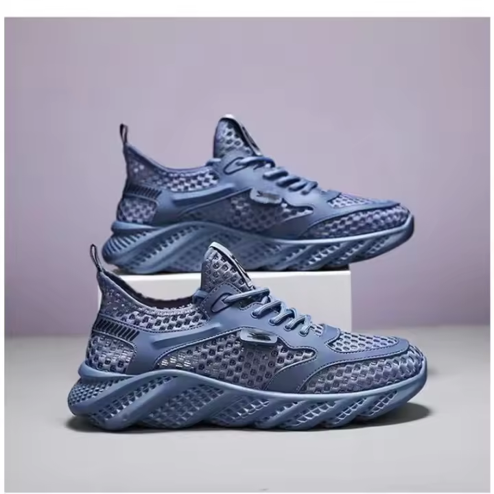 Calzado Casual Transpirable Desodorante Hueco, Zapatillas Deportivas Ligeras Para Correr - 1