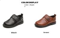 Falda de cuero PU informal para hombre de alta calidad, zapatos formales de estilo empresarial suaves y cómodos Oxford para niños - details 3