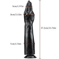 Leten Super largo suave mano simulada brazo Real juguete masaje Anal consolador masturbación sexo productos para adultos - details 0
