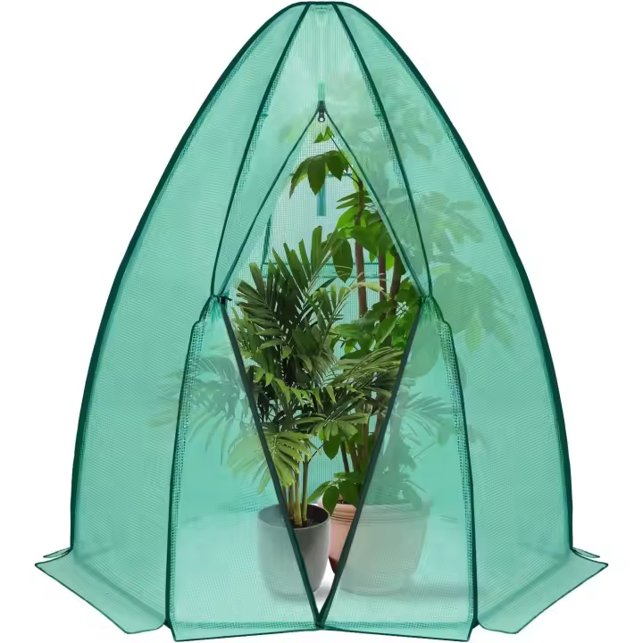 Invernadero, tienda de campaña para invierno, invernadero de jardín, invernadero de plástico, marco frío, invernadero de tomate verde - 1