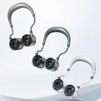 360 ° Ventilador de cuello colgante flexible, súper silencioso, viento fuerte, ventilador portátil con banda para el cuello, ventilador portátil plegable cómodo y seguro - details 10