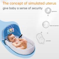 Cuna de Bebé Portátil Suave y Plegable Cama de Viaje para Bebés con Juguete - details 0