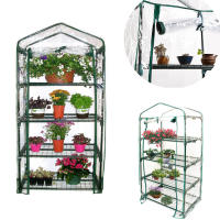 Cubierta de Mini Jardín de Plástico PVC Anti-UV y a Prueba de Viento Reemplazo de Cubierta de Invernadero de 4 Capas Artículos Normales para Exteriores y Jardín - details 6