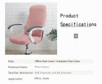Fundas elásticas de LICRA para sillas de oficina, funda de LICRA para silla de ordenador, Protector para sillón, funda de asiento para silla de juegos - details 1