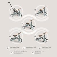 Bebé 5 en 1 Interbaby. |   Bicicleta Niños Desde 1 Año hasta 5 años |   De triciclo a bicicleta con o sin pedales |   Adaptable y transformable |   Verde - details 33