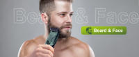 Recortador de barba al vacío para hombres, recortador de bigote con 20 longitudes y estilos ajustables, recortador de vacío incorporado - details 8
