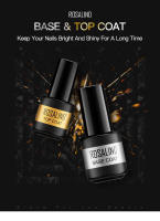 ROSALIND capa superior para Base 7ml empapa puros del Color de uñas de Gel brillante con lijado archivos de uñas Kit de diseño de uñas de arte lámpara de LED/UV - details 5