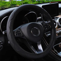 Protector para volante de coche sin anillo interior, ondulación en relieve, Universal, Circular, tipo D, para todas las estaciones, 1 ud. - details 6