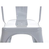Silla apilable, Carga máx. 200 kg I Altura del Asiento 44 cm, Color:Blanco - details 5
