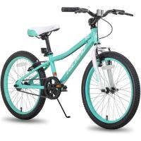 Bicicletas Infantiles para Niños y Niñas 20 Pulgadas 1 Velocidad, Bicicletas con Horquilla de Suspensión y Freno en V, Rosa/Negro/Verde Menta/Azul - details 0