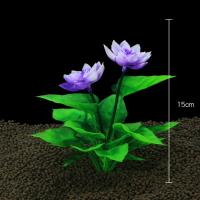 Plantas artificiales de decoración para acuario, hierba de agua subacuática, plantas acuáticas de plástico para decoraciones de acuario y pecera - details 6