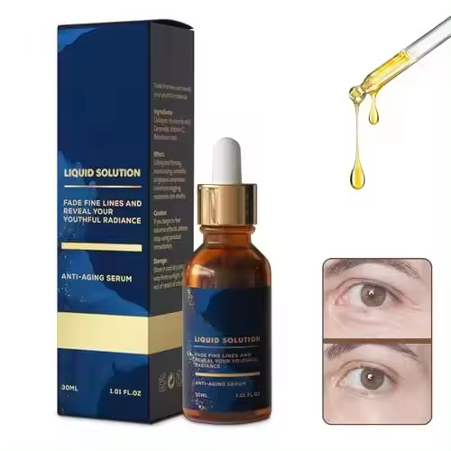 Olavita Botox Facial Serum, Botox Liquid Facial Serum, Botox en botella con vitaminas C y E, suero antienvejecimiento para reducir las arrugas y la piel tersa - 1
